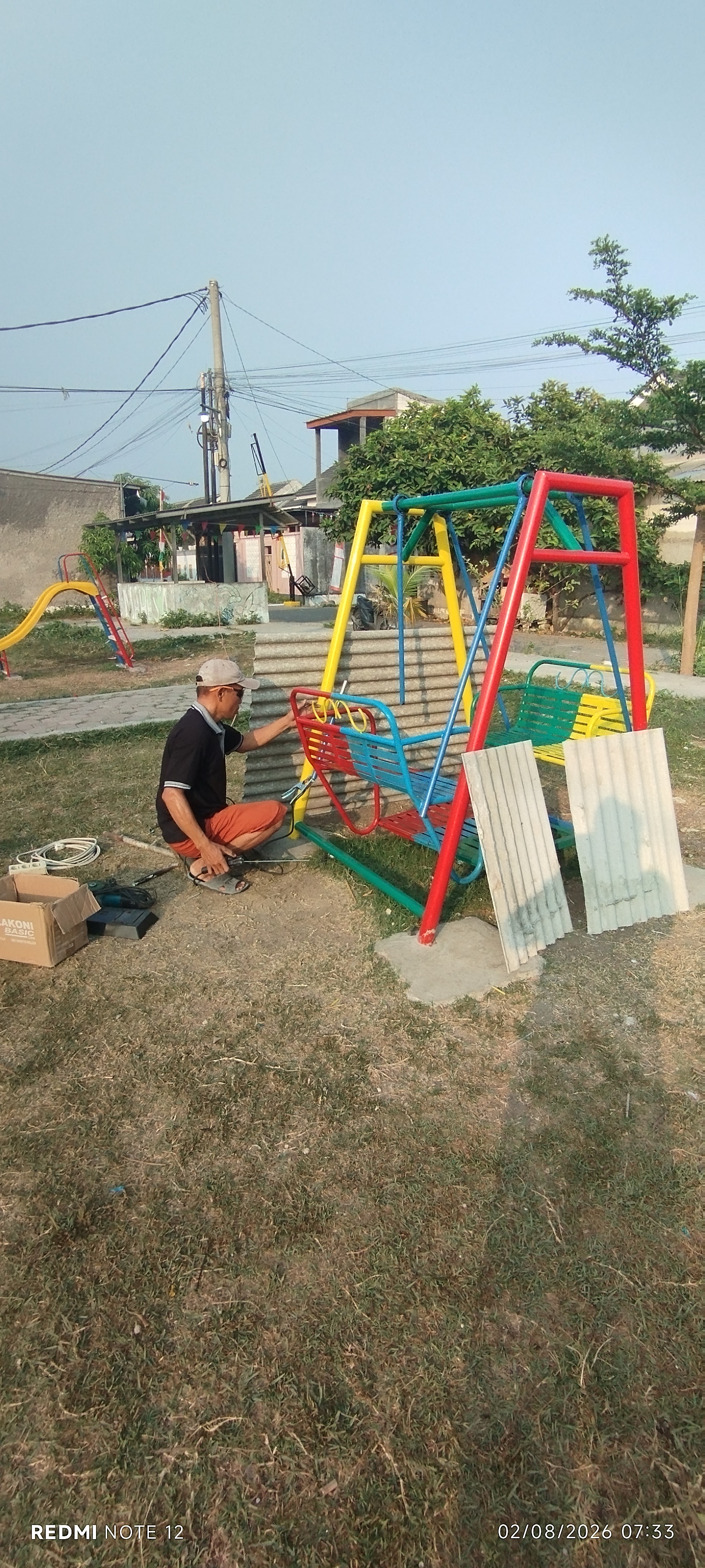 Taman interaksi warga RT 01