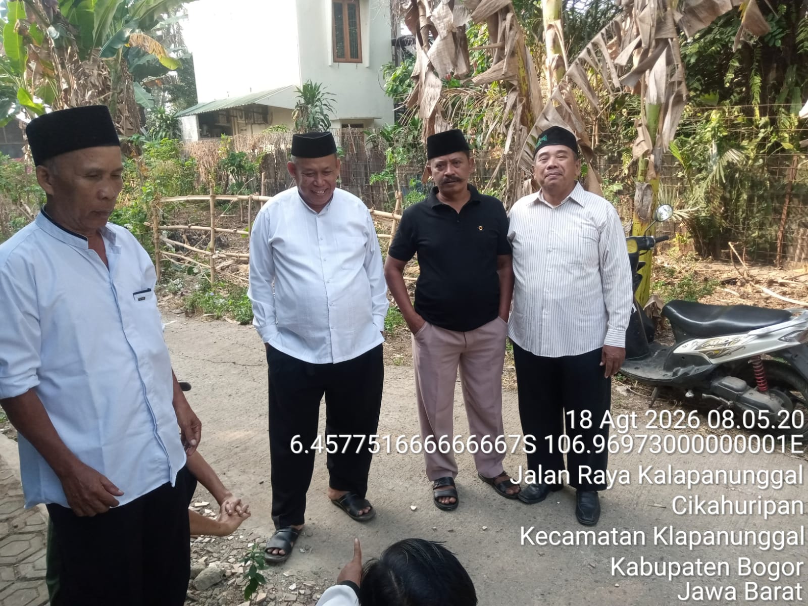 Acara  Undangan kades Andi Upi